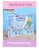Rosada Ice-cream DIY Personalised Swimming Bag with Name Kit , Waterproof Transparent Multipurpose Kids Hand Bag for Beach, Travel & Activities  (16 Inches)