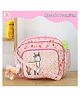 Rosada Forest Deer Trendy Mini Sling Diaper Bag for Baby Mom | Outing Travel Lightweight Waterproof Washable Spacious Zip Compartments and Shoulder Sling with Hanging Soft Toy  Mini