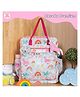 Rosada Trendy Blue Unicorn Diaper Backpack for New Born Baby Boy Girl Mom | Lightweight Spacious Many Compartments Waterproof | Outing Travel Diaper Bag with Hanging Soft Toy