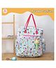 Rosada Trendy Ice-cream Diaper Backpack for New Born Baby Boy Girl Mom | Lightweight Spacious Many Compartments Waterproof | Outing Travel Diaper Bag with Hanging Soft Toy
