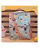 Rosada Fancy Lion Insulated Sling Lunch Bag for Kids and Mom for School and Travel, Insulated Tiffin Multi-Purpose Lunch Bag for Picnic, Class, Tuition Lightweight and Durable - Large (14 Inches)