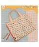 Rosada Trendy Animal Travel Storage Fold and Carry Art Bag for Kids | A3 Size Drawing Class Schools Activity Organizer with Multiple Pockets