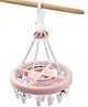 COZY VIBES Baby Cloth Hanger for Drying - Cloth Hanger for Drying Clothes, Clips Hanger for Clothes Drying, Hanger with Clips, Pegs/Clips/Hanger, Baby Clothes Hanger with 20 Clips- PACK OF 1- COLOR MAY VARY