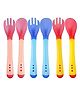 COZY VIBES Tip Heat Sensitive Silicone Spoons | Temperature Sensing Spoons | Baby Feeding Silicone Spoon Set- PACK OF 1- COLOR MAY VARY