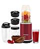 Kuvings Nutri Blender PRO, Powerful 1000 Watts Motor Mixer Grinder Smoothie Maker Blender for Smoothies and Juices, Stainless Steel Body 2 Blade Set Wet & Dry - Red
