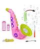 ADKD Kids Saxophone Bubble Machine with Lights and 12 Automatic Bubble Holes - Musical Bubble Blower Toy (2 Colors)