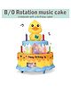 ADKD Musical Happy Birthday Cake Toy with Rotating Duck and Lights - Interactive & Fun for Kids
