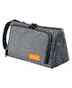 Storite Large Capacity Pencil Cases Bag, Large Pencil Pen Pouch with Handle, Cute Stationery Organizer Bag with Zipper for Students, Kids, Adults (Grey)