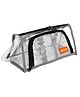 Storite Large Capacity Transparent Pencil Cases Bag with Handle, Portable Pen Pencil Bag, Case Cute Stationery Organizer Bag with Zipper for Students (24 x 11 x 12 cm) (Transparent)