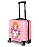 Storite 20 Inches Kids Trolley Bag Hard-Sided Polycarbonate Cartoon Print Spinner Suitcase Trolley Bag for Kid's Travel Kids Trolley Bag - Pink