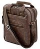 Storite Large Stylish Pu Leather Sling Cross Body Travel Messenger Bag One Side Shoulder Handbag Bag Women (Shoulder Bag 6 Pocket),Brown