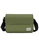 Storite Stylish Small Lightweight Sling Crossbody Side Bag, Portable Bag With Inner Padded Pocket & Adjustable Strap (27.5x8x18cm, Olive Green)