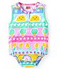 Babyhug 100% Cotton Knit Sleeveless Printed Onesie - Multicolor
