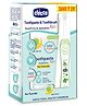 Chicco Toothpaste Apple Banana With Chicco Brush - Green