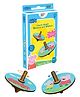 Thinkerplace DIY Educational Toy Peppa Pig Spinning Tops (Peppa & Red Car)