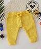 Woonie Solid Handknitted Pant - Yellow