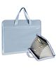 SANJARY Canvas Expanding Files Organizer, Waterproof File Organizer, A3 Size,13 Pockets File Folders with Handle color design may vary
