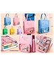 SANJARY Cute Hand Carry Children's Tutorial Bag Super Large Capacity color design may vary