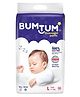 Bumtum Overnight Diaper Pants with Chamomile Microbial Layer Leak Protection & Rash Control Large- 36 Pieces
