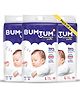 Bumtum Overnight Diaper Pants with Chamomile Microbial Layer Leak Protection & Rash Control Pack of 3 - 108 Pieces