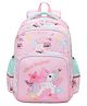Schoolish Unicorn Theme School Bag for Kids - Large Capacity Kids School Bag, Shoulder Bag With Pencil Pouch, Picnic Bag- Pack of 1- Multicolor- 14 Inch