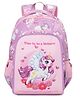 Schoolish  Unicorn Time Theme School Bag for Boys and Girls, Zippered /padded and Adjustable Shoulder Strap, Lightweight Children's Travel Bag- Pack of 1 Multicolor - 14 Inch