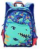 Schoolish Kids Backpack  Miniature Bags for Kids, Bags for Pre-schoolers, Small Bags for School, Picnic, Travelling Bag for Toddlers - Pack of 1 - Green- 14 Inch