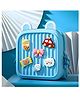 Schoolish Toddler Mini Cute Backpack Diy Cute Cartoon Animal Preschool Kids Waterproof Shoulders Bag Student Backpack Bookbag School Lunch Backpack for Boys Girls - Pack of 1 - Blue- 11 Inch
