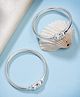 NVR Kids Set of 2 Silver- Toned Nazariya Kada Bracelet Silver - 10 g