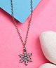 NVR Women's Silver-Plated Chain With Snowflake Pendant Silver - 20 g
