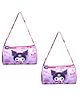 Happile Kids kuromi girls Duffle shoulder bag 2 piece combo for school/travelling/sports/Picnic