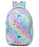 Baby Girl butterfly-patterned Water-Resistant School College Bag Green Color - Height 17.7 Inches