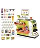 YAMAMA Pretend Play Toys For Kids 2-in-1 Cash Register And Coffee Machine Toys Pretend Grocery Store And Supermarket Play Food Set Kids Toys Children Toys Supermarket Toys 46 Pieces  Color May Vary