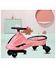 JoyRide Carnival Premium Swing Car Ride on for kids, Magic car for Boys & Girls 1+ years Rideons & Wagons Non Battery Operated Ride On- Pink