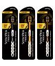 SensoProx Phoenix Toothbrush Pack of 3 - Black & Yellow & Brown