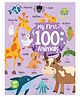 My First 100 Animals Mini Board Book By Booktopus - English