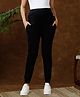 MomToBe Solid Maternity Joggers - Black
