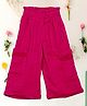 Saka Designs By Sapna Floral Embroidered Pant - Pink