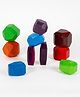 GrapplerTodd - Rainbow Stacking Wooden Stones | 10 Pieces