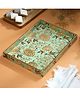 DULI Enamel Coated Multipurpose Serving Tray for Home and Dining Table