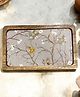 DULI Mangowood Enamel Cotaed Multipurpose Serving Platter for Home and Dining Table