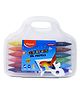 Maped Oil Pastel Crayons With Plastic Box  - Pack of 12 (Box Color May Vary)