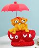 CraftVatika Valentine Day Teddy Bear Couple Showpiece Gift for Home Decor Living Room