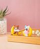 Craftvatika valentines Teddy Bear On Moon Love valentine gift for girlfriend