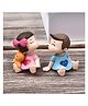 Craftvatika valentines gift Love Kissing Couple Statue Showpiece Decoration Item For Valentines Day Gift