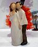 CraftVatika Romantic Love Couple Standing Statue Showpiece for Valentine Day