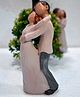 CraftVatika Romantic Love Couple Standing Statue Showpiece for Valentine Day