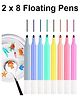 INPOUT Combo of 2 Pack of 8 Multicolor Floating Sketch Pens(Color may vary)