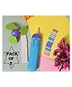 INPOUT Pack of 2 Electric Eraser for Kids with 15 refills and 1 Fan(Color may vary)
