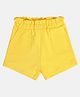 MINI KLUB Cotton Solid Shorts - Yellow